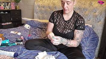 Preview 3 of Racyangel Gape - Checking out My sex toys