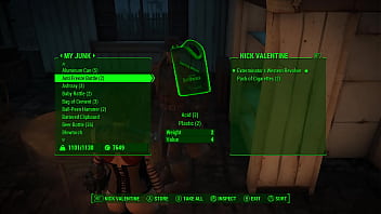 Preview 3 of Blackmailing Tube - FALLOUT 4 Hinata the Asian Survivor [Part 46] - Looking for Clues in Kellogg&#039_s House