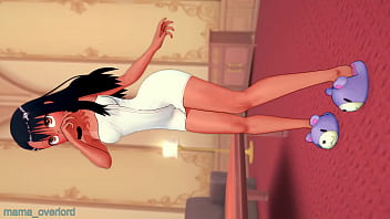 Preview 1 of Chithen Fuck - Nagatoro only wearing a towel