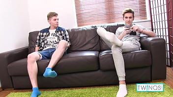 Preview 1 of Xxx Video Kriti - Super Horny Blonde Dudes James T &amp_ William B Shooting Nasty Anal Gape Clip!