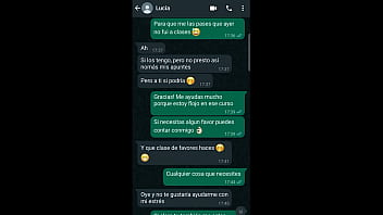 Preview 1 of Free Lodo - Chat calienye con mi Amiga termina en Sexo por su Mojado Co&ntilde_o