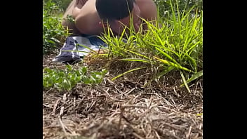 Preview 3 of Nudy Girl Fuck - Brandon and Carlos out back