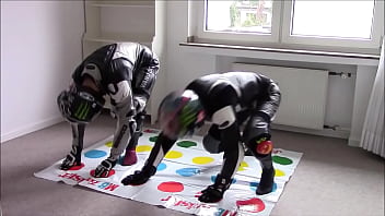 Preview 3 of Julio G - bikers in leather, leather biker jumsuit,  biker race,  gays in biker leather,  motorcyclist in leather, 