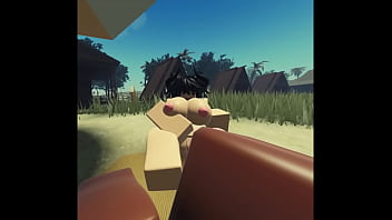 Preview 2 of Video Seks Korea Gersang - Roblox sex near the campfire