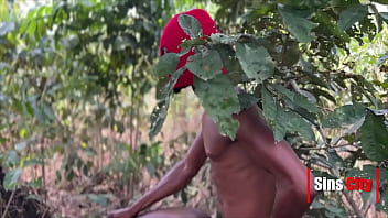 Preview 3 of Ante Groping - Couple fuck outdoor in a tropical rain forest