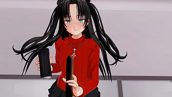 Preview 1 of Gand Rap - 無修正エロアニメ 60fps  凛のボイスで癒しオナサポASMR　オナホ、イヤホン推奨
