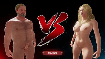 Preview 1 of First Time Brazzers Desi - Ethan vs Shawna (Naked Fighter 3D)