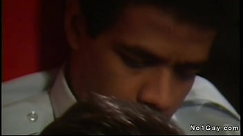 Preview 1 of Paksex Sex - Interracial gay threesome in airplane