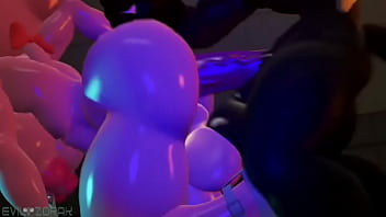 Preview 2 of Oral House - Futa sonic orgy -megaswitchsfm-