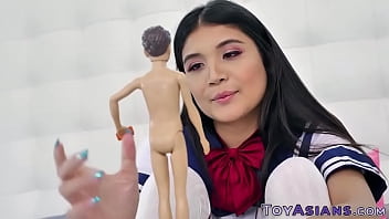 Preview 1 of Fuck Pussy Ass - Busty asian teen sucking dick