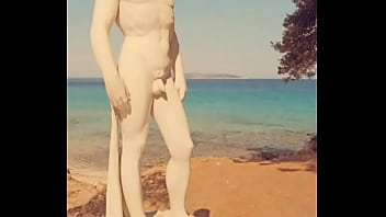 Preview 1 of Timea Bbc - origin of Greek statues with small dicks