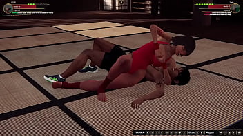 Preview 2 of Mia Khalifa And Valentina Nappi - Dela vs JOSIE (Naked Fighter 3D)