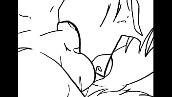 Preview 4 of Dector Porn - Pleasing the Fox - Gay Furry Blowjob - Lines Version