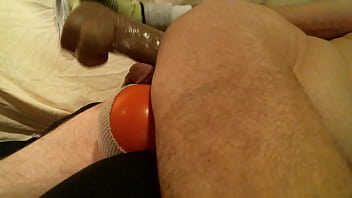 Preview 3 of Tenn Masturbasi - anal dildo slut fucks it in