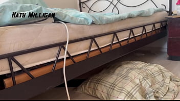 Preview 1 of Hd Bangle Bf Xxx Videi 9 - THE MASTER CAME TO FIX THE BED AND GOT STUCK. VERSION 1. FREE