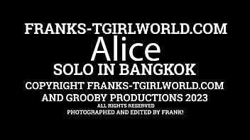 Preview 1 of Pora Povy - FRANKS-TGIRLWORLD: ALICE&#039_S STICKY TREAT!