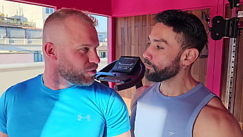 Preview 2 of Xxx Old Family - Raw &amp_ Passion Workout Session