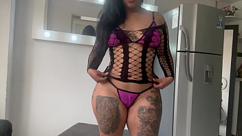 Preview 4 of Www Puran Xxx Com - CHICA CALIENTE SE PONE LENCERIA CACHONDA MIENTRAS SE TOCA (BIG ASS,  BIG TITS,  TATTOOS,  WHORE)