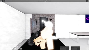 Preview 2 of Luna Missnerdydirty - Hot Femboy Fucks Thick Roblox Girl