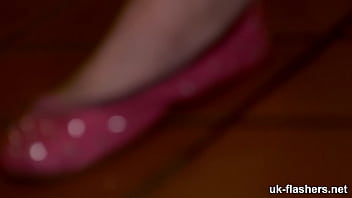 Preview 4 of Force O - Pigtail Lassie rubs all over Town