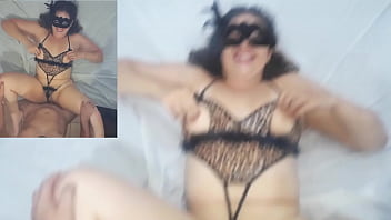 Preview 4 of New Bangla Exxx - POV - Sexy Leopard Lingerie Jiggly Booty Amateur Gets Buttplugged And Her Pussy Fucked Before A Raw Anal