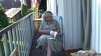 Preview 1 of Sex Xxx Big Dog - Wife finding him fucking busty blonde mother-in-law