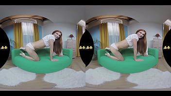 Preview 2 of Nile And - VR - Rainbows For Redheads with Arian Joy by Virtual Pee