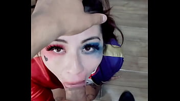 Preview 2 of Xnxx Movi Video - Harley Quinn chupa verga para ser liberada