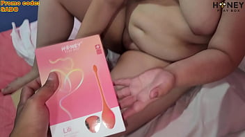 Preview 1 of Gym Baby Slem Body - This ass hole swallows the &quot_Lili&quot_ vibrator from Honey Play Box. Get 20% off with code &quot_SADO&quot_