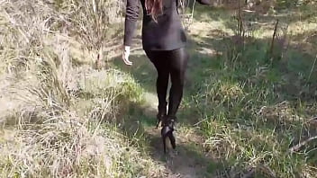 Preview 2 of Sas Ma - Preview of My beautiful long legs and my passion for pantyhose and high heels
