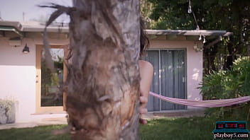 Preview 4 of Madison Missina Porn - Big natural tits latina babe Natalie Del Real shows all the goods for Playboy