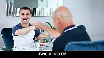 Preview 1 of Leah Gotti Punishment - UsingHer4K  -  Free Use Tiny Teen step Dad Shares With stepson - Kylie Quinn,  Johnny