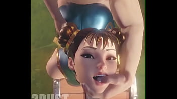Preview 2 of Teenager Virgen - Chun-li fucked
