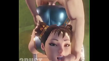 Preview 4 of Teenager Virgen - Chun-li fucked
