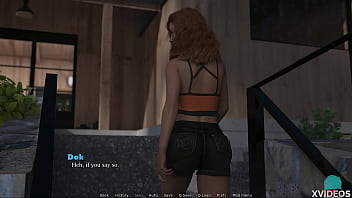 Preview 3 of Porn Big Ass White Booty - THE CABIN #32 &bull_ A sunny day means: Tits out!
