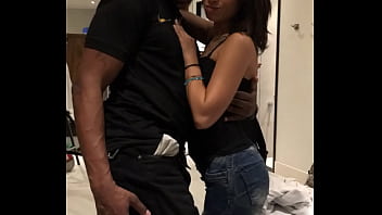 Preview 1 of Mom Kitshen Sex - Tried to Squeeze Black Monster Cock inside Kel Aguiar Tight Asshole Outside Near the Pool