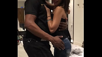 Preview 4 of Mom Kitshen Sex - Tried to Squeeze Black Monster Cock inside Kel Aguiar Tight Asshole Outside Near the Pool