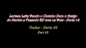 Preview 1 of Shop Stealer - Trailer. Larissa Leite dando o cuzinho para o amigo do marido e fazendo DP com os dois - Parte 1-2