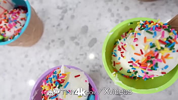 Preview 1 of X Videoporn - TINY4K Ice Cream Tasty Wet Treat Fucked By Thick Dick