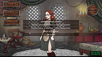 Preview 2 of Sanny Leone Saxe Video - Game of whores ep 30 Novo Show de Striptease Sansa chupando Dany