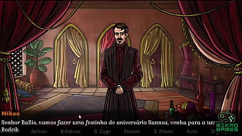 Preview 2 of Savanha Fox - Game of whores ep 28 Sexo Anal no dia de Aniversario da Sansa Stark