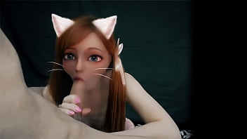 Preview 1 of Wresteling Mixed - Hentai in real life. Furry cat girl waifu blowjob