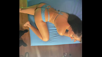 Preview 3 of Kristina Mian - Blowjob Leads to Assjob - Horizontal