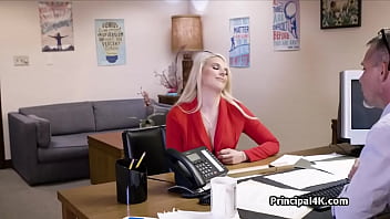 Preview 1 of Nurs Sez - Big tit milf in tie hammered hard at the office
