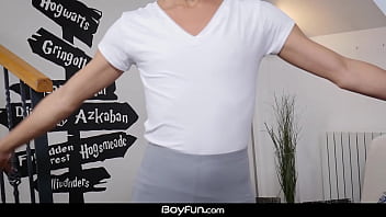 Preview 1 of Xxx Videos Of Barbie Doll - Boyfun - Vincent Castle Bareback Fucks Twink Danseur Archi Gold