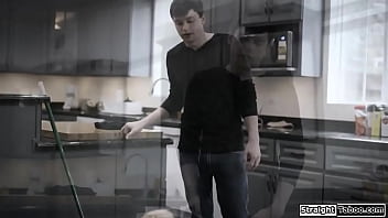 Preview 1 of Mom And Father To Friends - Submissive housemaid fucked by her boss