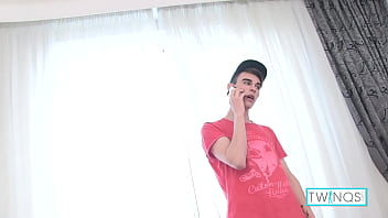 Preview 1 of Injection Drugs - Libidinous Blonde Twink Victor Jacks Off After Having Hot Phone Sex!