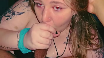 Preview 4 of Bbw Fifthy - swallowing husbands dick