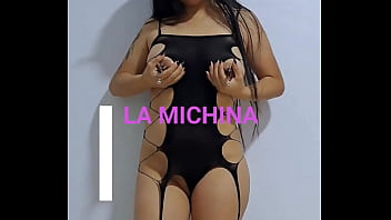 Preview 1 of Horny Lily Indian - Tocandome,  mostrando mis pechos para mis seguidores