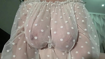Preview 2 of Japan Mom Family Teaching - Gorgeous big boobs close-up. MILF saggy tits.